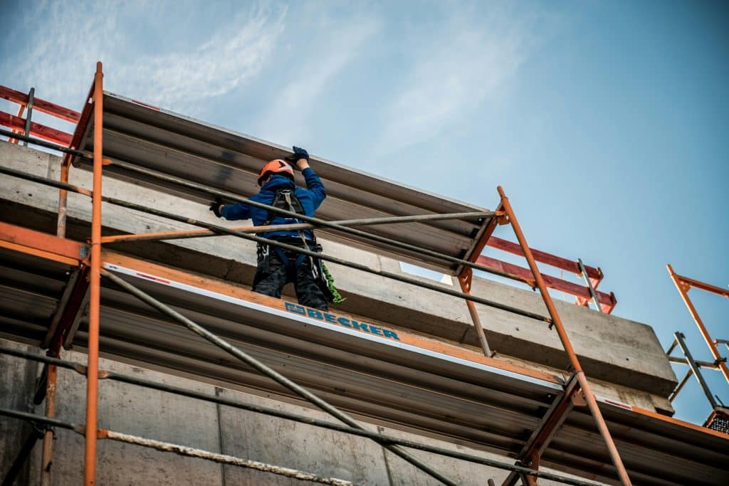 Werkzaamheden in de bouw